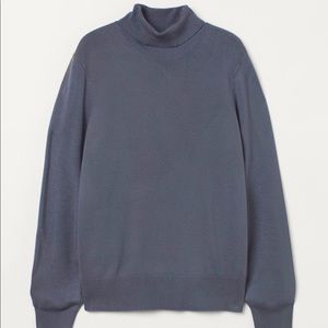 Fine-Knit Turtleneck Sweater